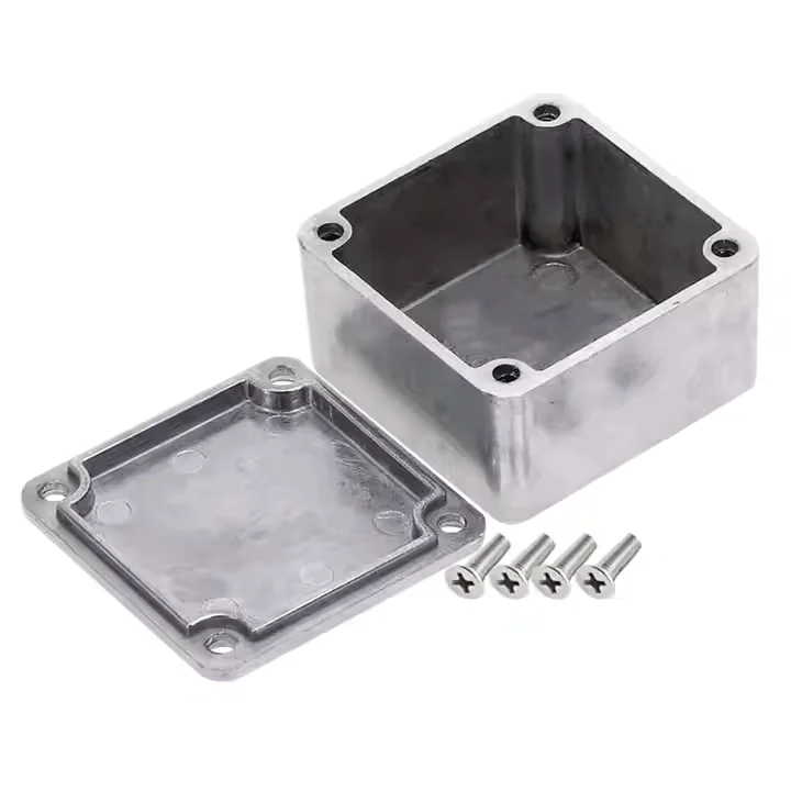 Compact Enclosure Small square aluminum enclosure with screws included
